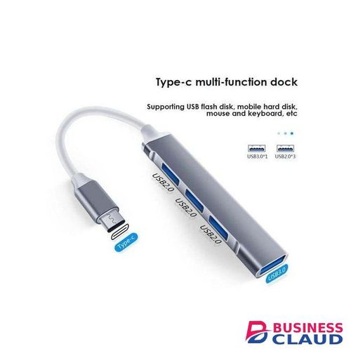 USB C HUB 3.0 Type C 2.0 4 Port Multi Splitter Adapter OTG For Macbook Lenovo