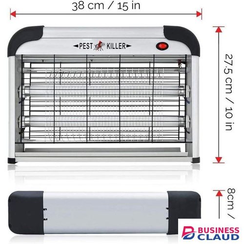 20W Indoor Electric Bug Zapper UV Mosquito Killer Lamp Chemical-Free Insect Pest Control for Home Office Bedroom