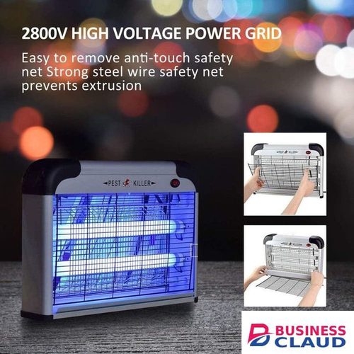 20W Indoor Mosquito Killer Electric Bug Zapper UV Insect Trap Lamp for Bedroom
