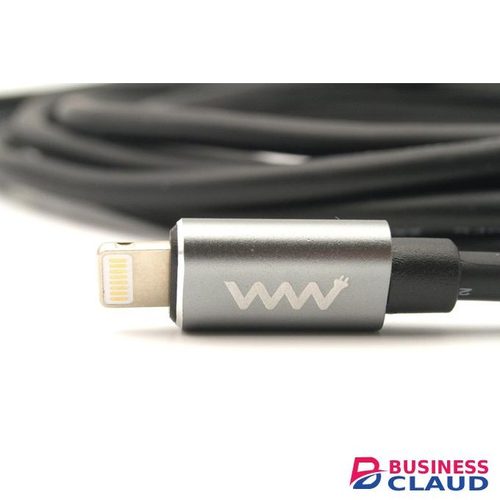 2 RCA to 8 Pin Aux Stereo Y Splitter Audio Cable for I Phone 1m