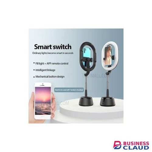 LED Double Cell Phone Holder/Stand For Live Stream,Makeup
