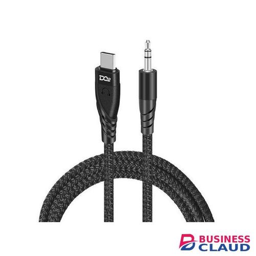 USB-C to 3.5mm Male AUX Cable (DAC + Mic/Calls) Braided Audio Converter for Type-C Phones