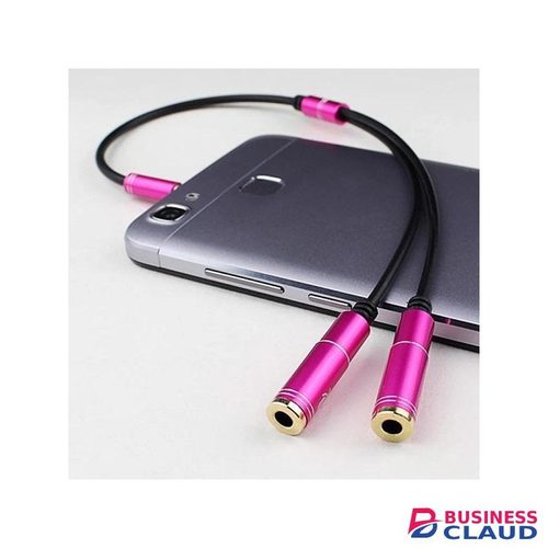 3.5mm Splitter Cable for Computer Jack 3.5mm 1 Male To 2 Female Mic Y Splitter AUX Cable