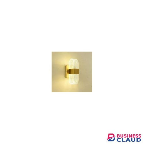 Arythe Wall Sconce 12W LED Wall Lamp Cool White Acrylic Material Wall For Bedroom Single Vertical Stripes