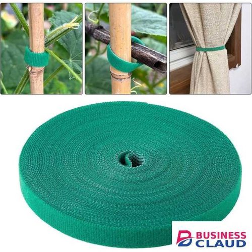 10M Garden Tie Green Tape Twist Ties for Plants Tomato Plant Support for Effective Growing for Climbing Plants,Reusable Adjustable Garden Plant Ties Gardening Strap
