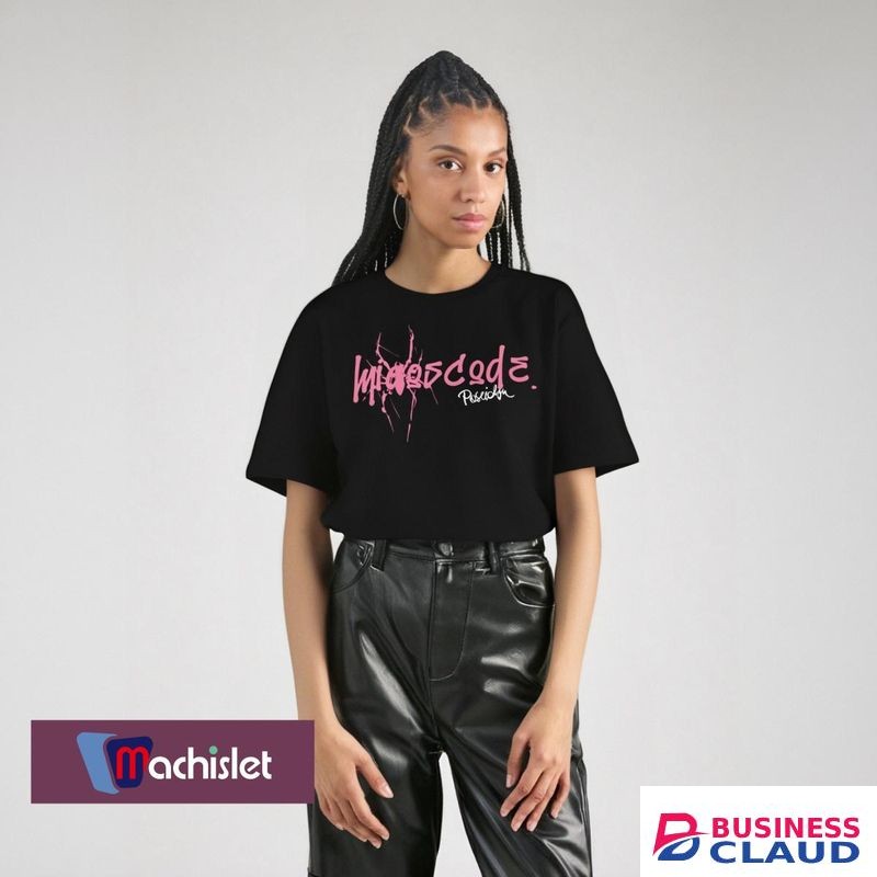 Machislet High-quality patterned casual short-sleeved T-shirt for women