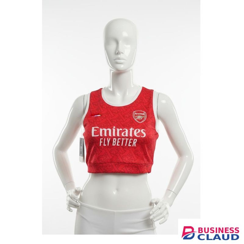 Score Big with the Official Arsenal Women's Crop Top !