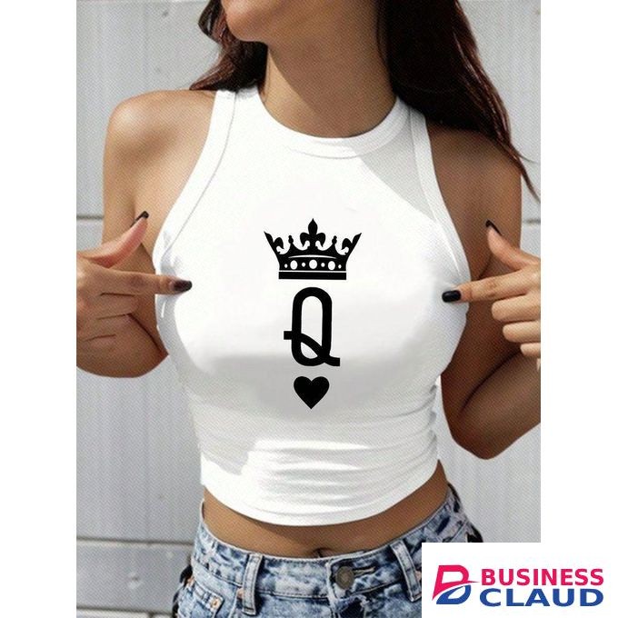 Branded Crop Top