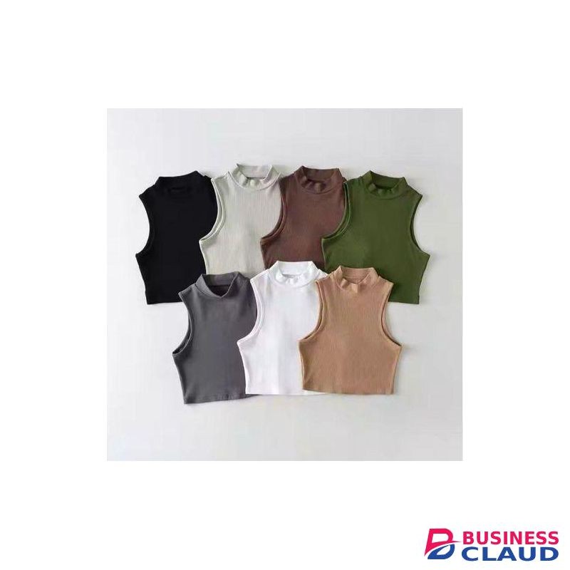 Timeless Ladies Classic Heavy Cotton Crop Top