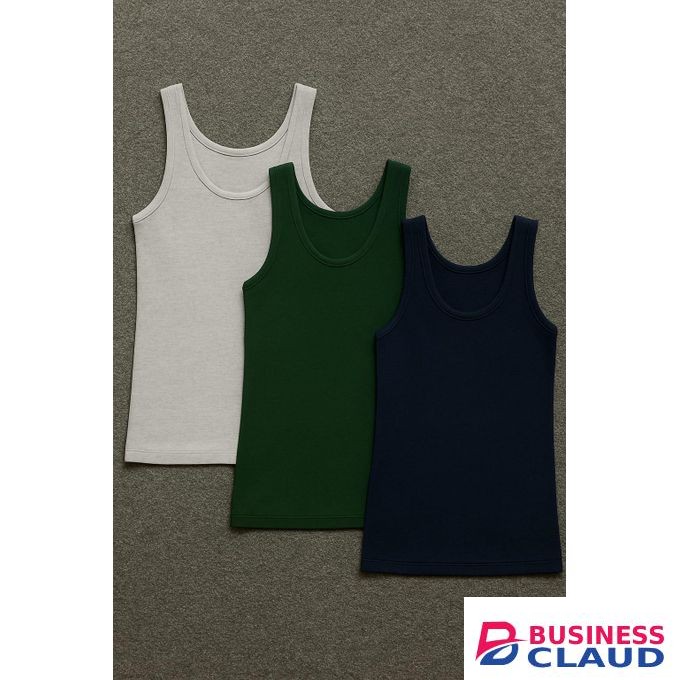 Ladies Vest Top Fits body size 8-12-Navy