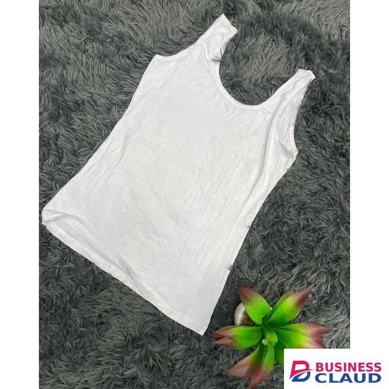 Fashion Style Ladies Quality Vest Top-White