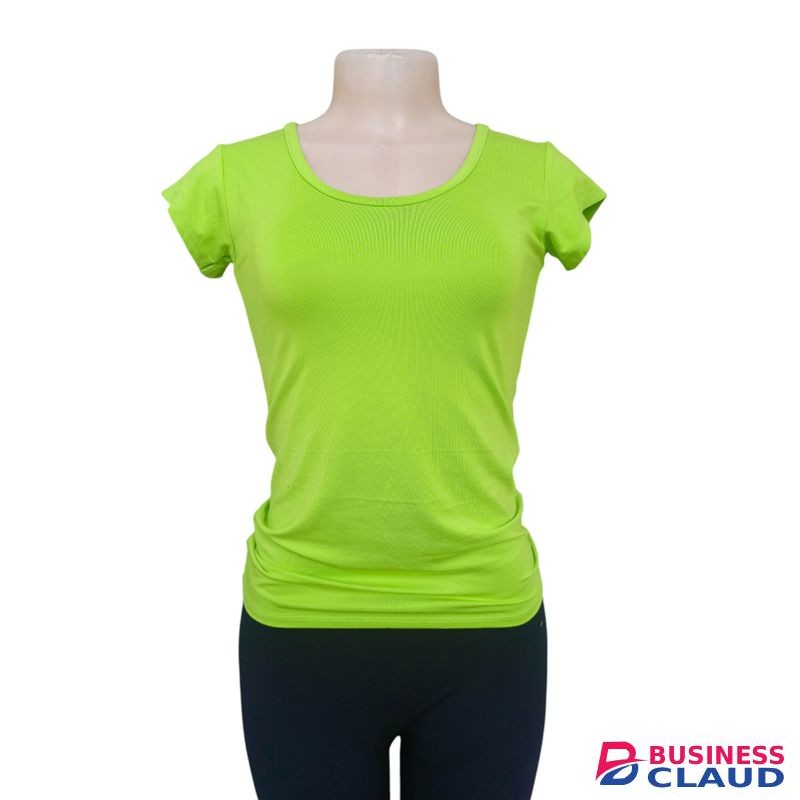 Lime green Stretch t-top
