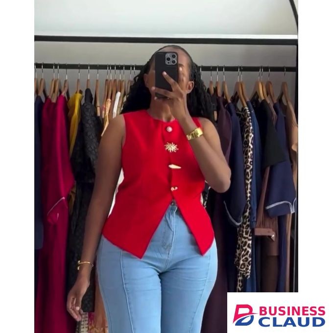 Beautiful sleeveless top