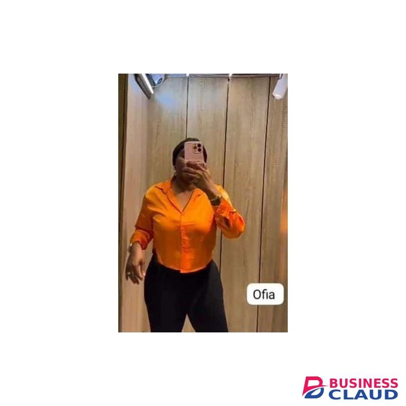 Dynasty Fashion Sexy Ladies Orange Top