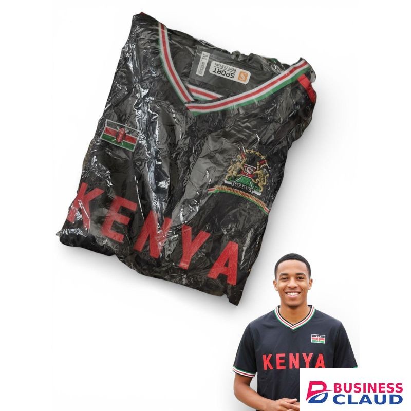 Kenya Jersey Tshirt BLACK