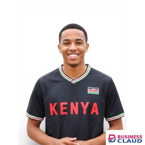 Kenya Jersey Tshirt BLACK