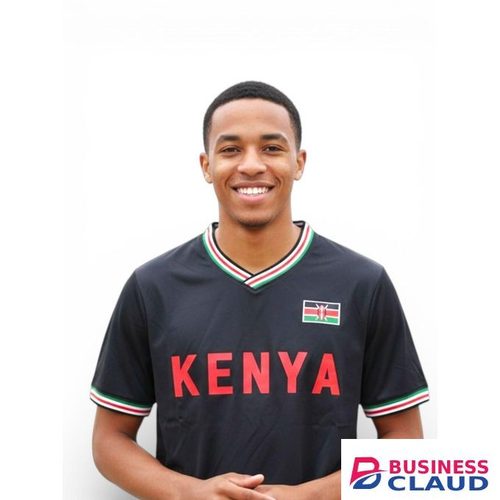 Kenya Jersey Tshirt BLACK