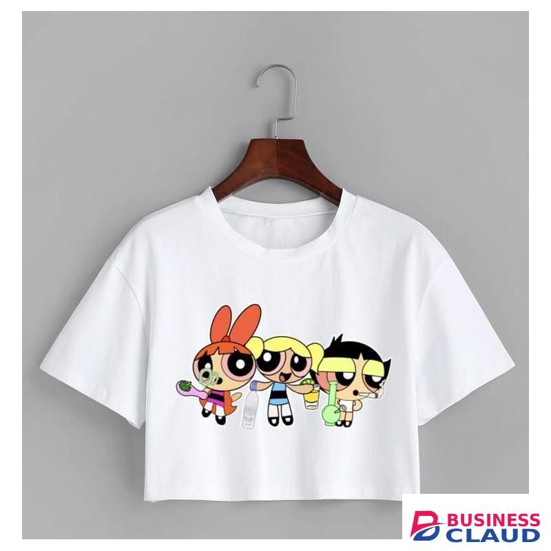 Cute Branded Crop T-Shirt