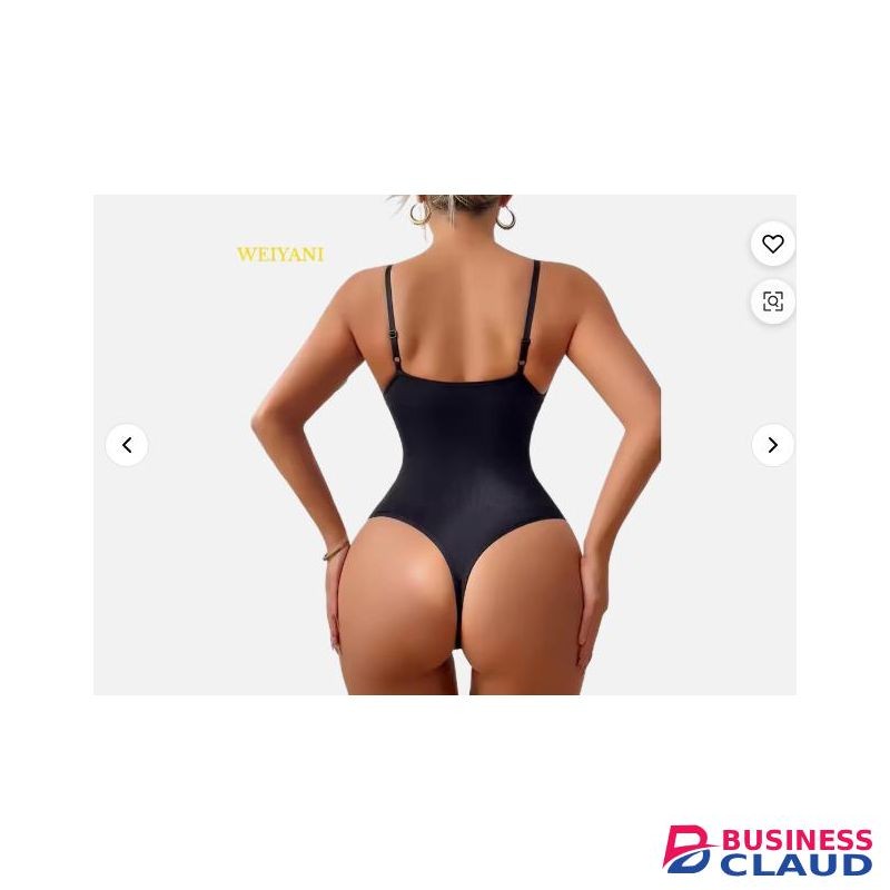Seamless Shapewear Bodysuit Women's Tummy Control Body Shapers Coffee Color