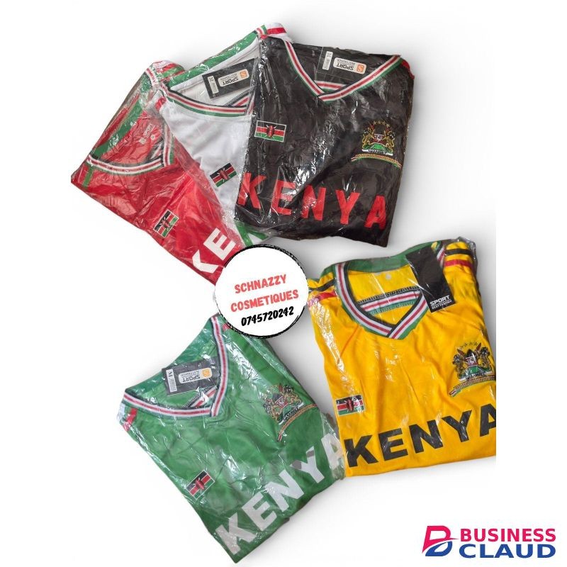 Kenya Jersey Tshirt RED