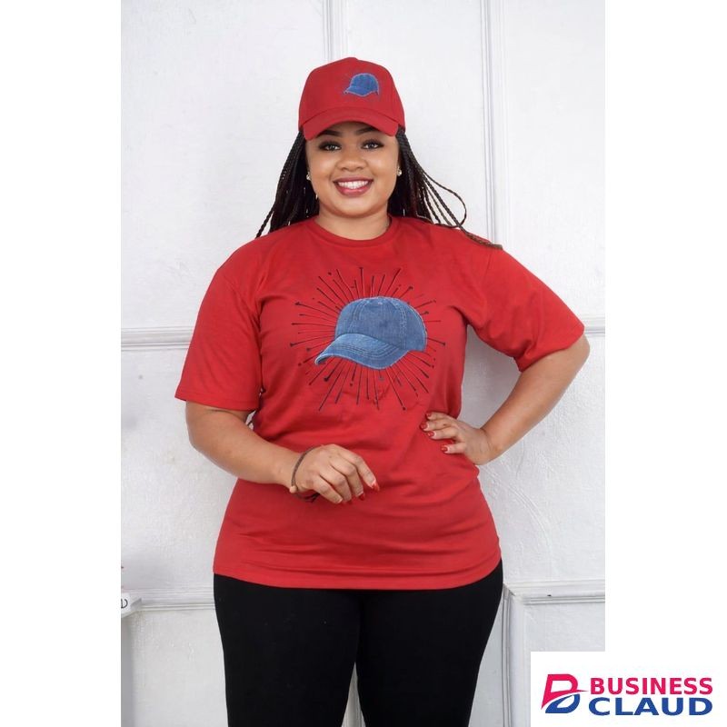 Elegant Ladies T-Shirts With a Cap
