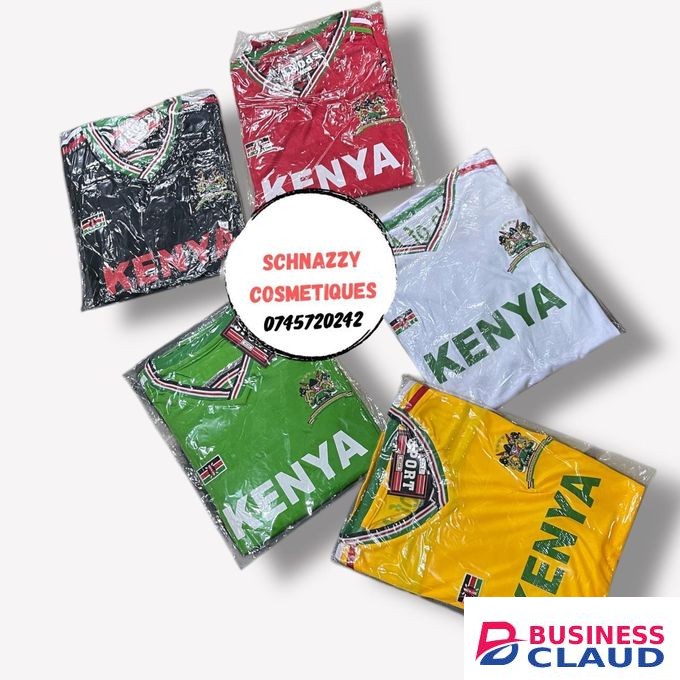 New Arrival Trending Unisex Team Kenya Jersey Mkenya Daima Tshirt Limitless Use Game Weekend Daywear Futaa Soka CHAN Football Matchday Gameday Jersey Aesthetics Chill Indoors Outdoors Streetwear Airport Events GREEN 2XL
