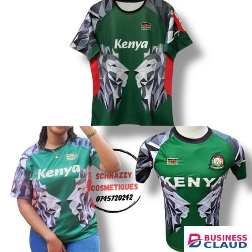 New Arrival GREEN 3XL/4XL Rugby Trending Unisex Kenya Tees Numbered Tshirt Limitless Use Game Weekend Daywear Futaa Football Matchday Gameday Aesthetics Chill Indoors Outdoors Streetwear Airport Events