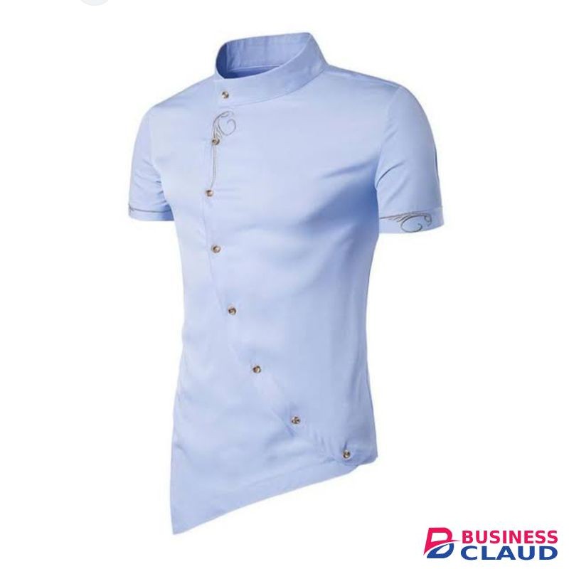 Standing Collar Shirts For Men