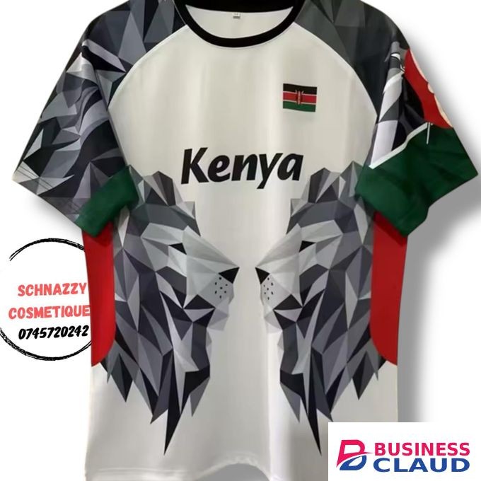 WHITE XL Unisex Kenyan Rugby Team Kenya Rugby Kenyan Flag T-Shirt Kenya Tshirt Weekend Daywear Gymwear Gameday Streetwear Airport Aesthetics Chill Travel Errands Limitless