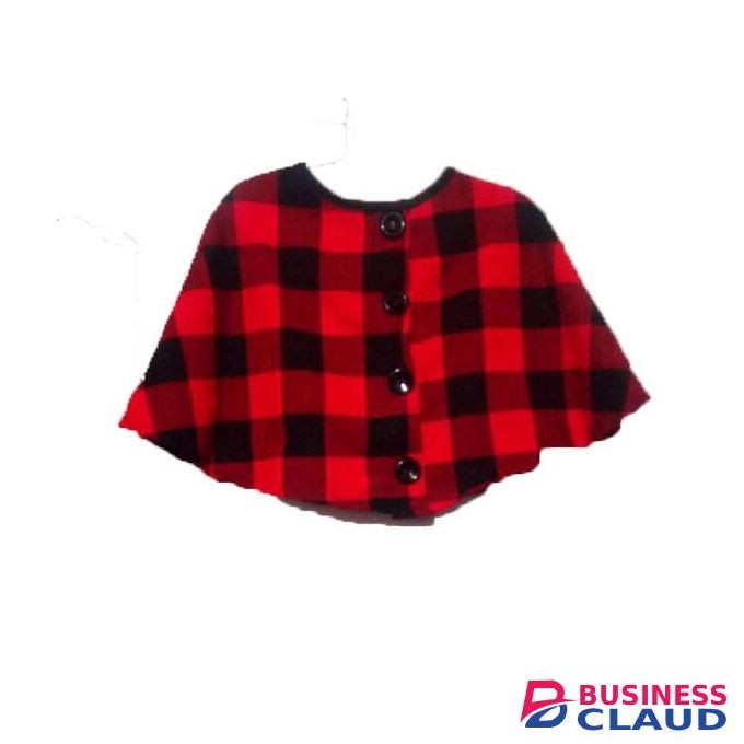 Beyond Glamour Africa women's short soft multicolor cotton poncho