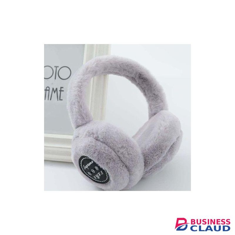 Wireless Bluetooth 5.0 Rechargeable Over The Ear Headphone Earmuffs with Extra Soft and Warm Fabric, Microphone