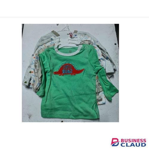 5Pcs Baby T-shirts Assorted Decorations and Prints- Boys prints