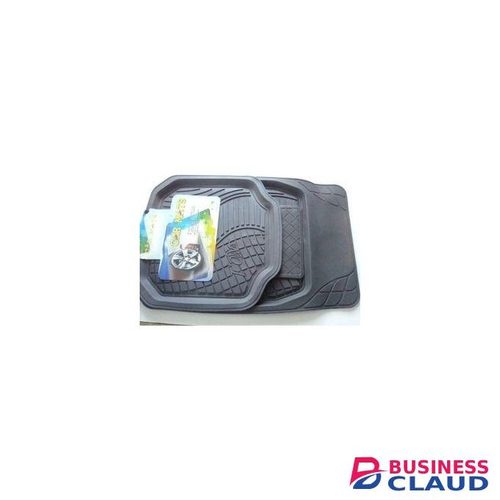 Black 5pc Car Floor Mats-Rubber