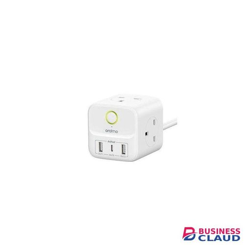 Oraimo 6-In-1, 20W Fast Charging Power Expansion Cube