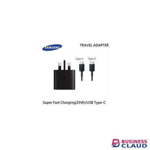 Samsung 25 W Fast Charger With C To C Cable Replacement