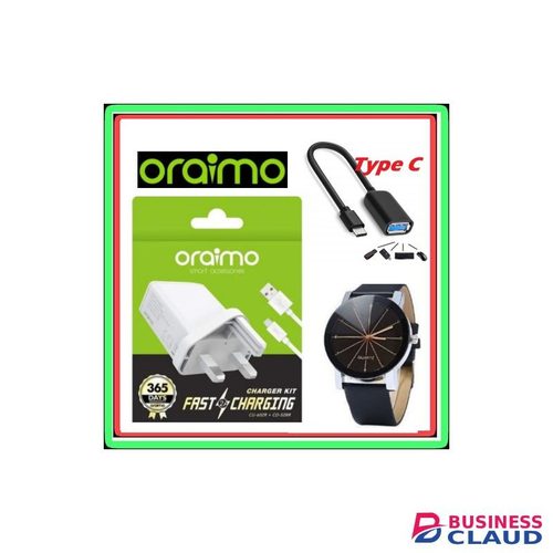 Oraimo Charger Fast Charging For All Android Phones+Gifts