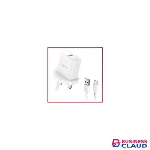 Oraimo Compact 2A Type-C Fast Charger - White