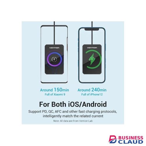 Vention Fast Magnetic Wireless Charger Compatible for Iphone,Samsung,wireless earphones