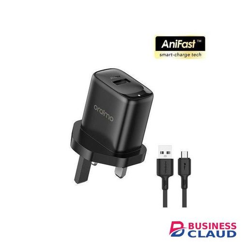 Oraimo Compact 2A Type C Complete Fast Charger – Lightweight & Reliable