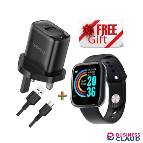 Oraimo ANDROID Charger, Faster Charging+ Smart Watch