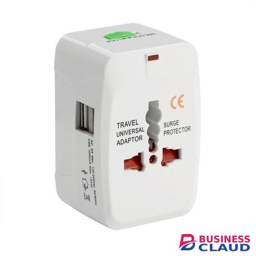 Brother Generic Plug Adapter, World Travel Adapter 2 & USB Charger Universal World Wide Travel Charger Adapter Plug with 2 USB Charging Ports