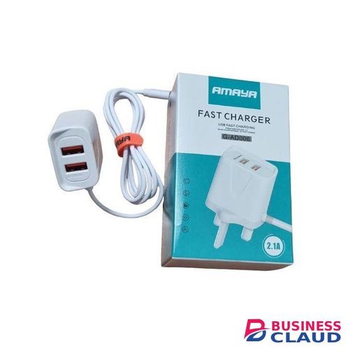 Amaya 2.1A Excellent Fast Charging Amya 2-USB Micro Charger
