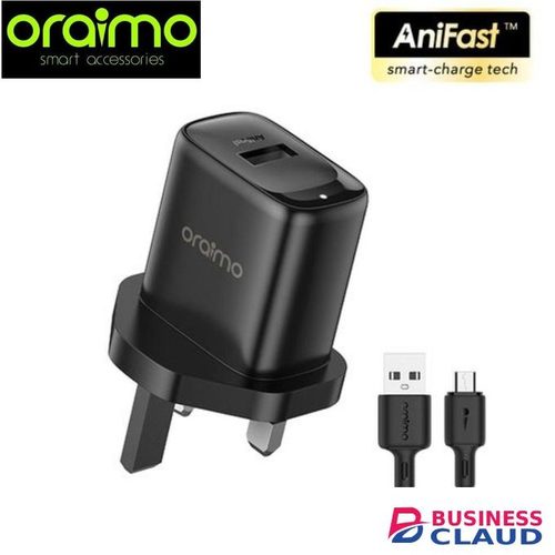 Oraimo Fast Charger, Compatible With For Pro5s Earbuds USB Cable