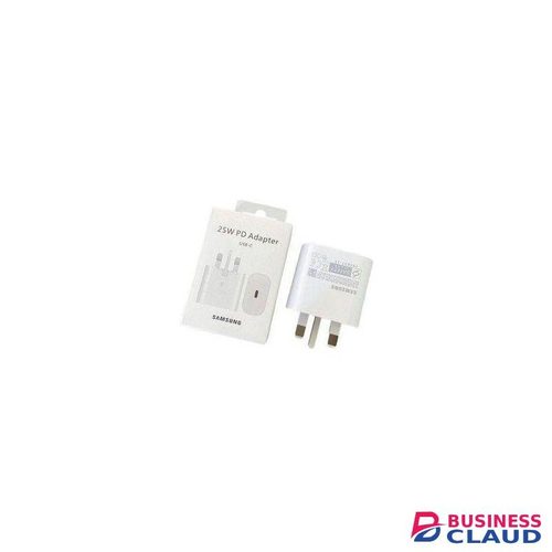 Samsung Super Fast 25W Type-C to C Charger Adapter (Head Only)- BLACK