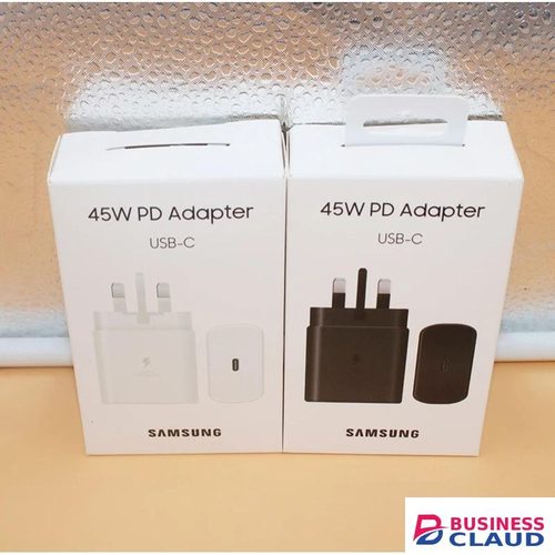 Samsung 45W Super Fast Charger/ Adapter With C Output For Galaxy A05, A05s, A14, A15, A23, A24, A25, A33, A34, A35, A53, A54, A55, A74 and All S series