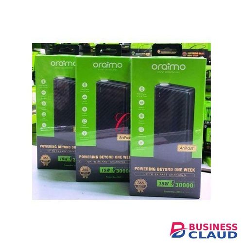 Oraimo 30000mAh Traveller PowerBank
