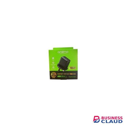 Oraimo FAST Android Charger Type C For Charging & Data Transfer USB Cable Type C For OPPO, XIAOMI Redmi 12C, Samsung Galaxy A15 & Tecno Spark 20
