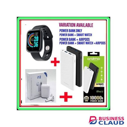 Oraimo Powerbank 10,000Mah Black