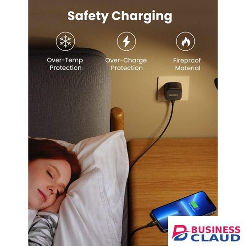 Ugreen 25W USB C Charger Super Fast PD Charger Plug with 2M USB C Cable Compatible with Galaxy S24,S23, iphone 15, iphone 16
