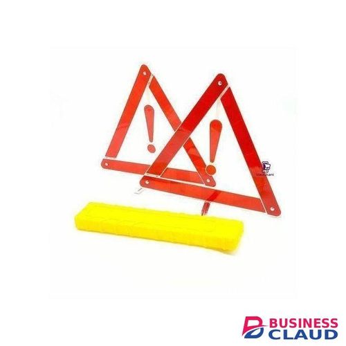 Car Triangle Plastic Foldable Life Saver Hazard Sign